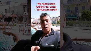 Wir haben neue Anbieter für unser  10Gutscheinheft kreta shortvideo crete urlaub shorts [upl. by Muiram]