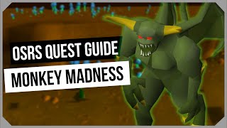 OSRS Monkey Madness Quest Guide  Ironman Friendly  Old School RuneScape RuneLite HD [upl. by Gleich]