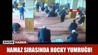 Namaz sırasında Rocky yumruğu [upl. by Akinyt432]