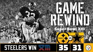 Super Bowl XIII Steelers vs Cowboys  All Steelers Highlights  Pittsburgh Steelers [upl. by Cherice]