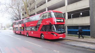 A Few Electric Buses On London Bus Routes 65 amp 290 [upl. by Bambie]