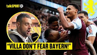 Dan Bardell CLAIMS There Is NO REASON Why Aston Villa Cant BEAT Bayern Munich At Villa Park 🟣🔥 [upl. by Dahc223]