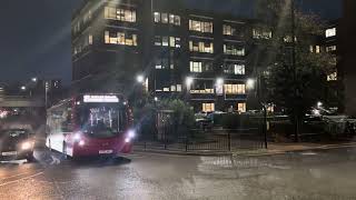 Stephensons of Essex Rochford Enviro 400 MMC 804 EU74KTT arrives at Southend Travel Centre [upl. by Omar]