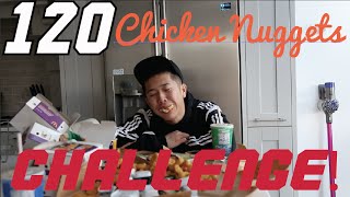 120 chicken nugget challenge [upl. by Nosle]