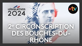 Législatives 2024  le débat dans la 2ᵉ circonscription des BouchesduRhône [upl. by Tristas]