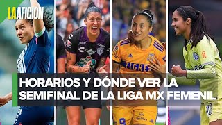 Semifinales Liga MX Femenil 2023 Fechas y horarios de los partidos [upl. by Aikar]