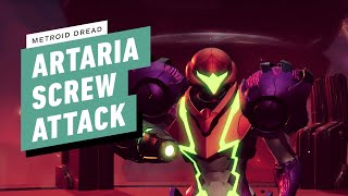 Metroid Dread Walkthrough  Artaria and Cataris Obtain the Screw Attack [upl. by Madea]