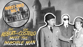 Abbott and Costello Meet The Invisible Man 1951 Review  MONSTOBER 25 [upl. by Preston]