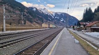 Einfahrt des railjet 797 am 04022024 in Dorfgastein [upl. by Efi]