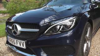 Mercedes C Class Coupe Full Video Review 2016 [upl. by Ennyl]