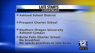 School delays and closures for March 4 [upl. by Crawley]