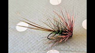 Tying a Green Olive Deerhair Bumble with gamefishingireland [upl. by Loggia]