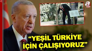 Başkan Recep Tayyip Erdoğandan quot11 Kasım Milli Ağaçlandırma Günüquot Mesajı  A Haber [upl. by Koerner674]