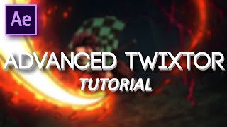 Advanced Smooth Twixtor  After Effects AMV Tutorial [upl. by Ativ610]