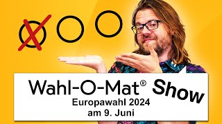 Was ERWARTET uns bei den EUROPAWAHLEN  WahlOMat Show Europawahl 2024 13 [upl. by Lauzon]