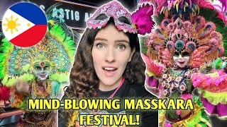 FOREIGNERS FIRST EVER PHILIPPINES FESTIVAL EXPERIENCE MassKara Festival Blew Us Away [upl. by Esej]