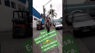 Euuu saindo da Empresa com a cesta básica A cesta básica é muito boa e ajuda muito 😉🤪🙌🏽 [upl. by Moyra]