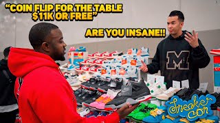 INSANE CASHOUT AT SNEAKER CON DETROIT Buying 24 Reimagined 4s [upl. by Gunzburg]