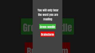 green needle  brainstorm [upl. by Mindi]