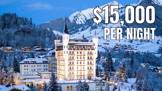 The Gstaad Palace Hotel The Most Luxurious Location in Switzerland [upl. by Ahsets]