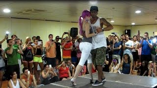 ALBIR Y SARA LOPEZ WORKSHOP KIZOMBA MUSICALITY BK CONGRESS [upl. by Maletta]