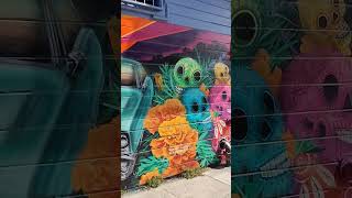 San Francisco Street Art Mission District 24th Street Part 3 [upl. by Joellyn]