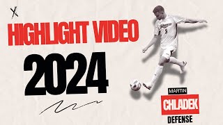 Martin Chladek  Rider University D1 amp Real Central NJ USL 2  2024 Highlight Video [upl. by Syl]