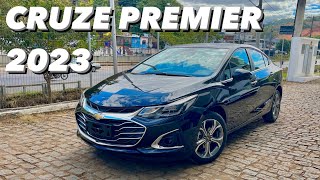 Chevrolet Cruze Premier 2023  Versão TOP de linha do Cruze em detalhes 4K HDR [upl. by Siradal]