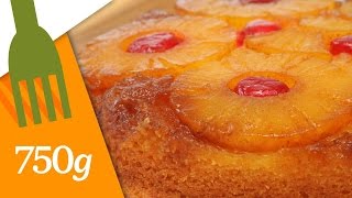 Gâteau à lananas caramélisé  750g [upl. by Goth]