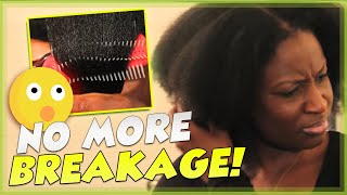 How to DETANGLE your natural hair FAST and EASY [upl. by Galina967]