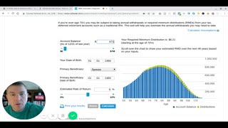 RMD Calculator l Required Minimum Distributions l Charles Schwab [upl. by Selena144]