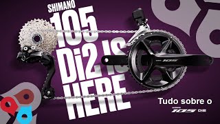 Pesando grupo Shimano 105 Di2 12v [upl. by Verlie]