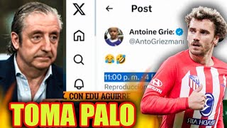 Griezman deja otro EMOJI INSULTANTE y Pedrerol le ARREA EL ZASCA MÁS ÉPICO de la noche [upl. by Ennaeed409]