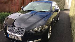 2012 Jaguar XF 22D Premium Luxury Walkaround Interior [upl. by Joash]