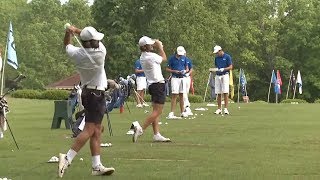 2019 DIII and DII NCAA Mens Golf Championships  Highlights [upl. by Yelsnia]