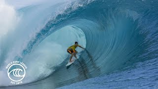 Gabriel Medina Tops Kelly Slater In Insane Conditions To Win 2014 Billabong Pro Tahiiti [upl. by Hickie451]