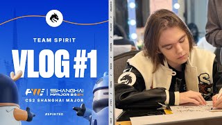 TEAM SPIRIT SHANGHAI MAJOR RMR 2024 VLOG 1 [upl. by Nnylyram]