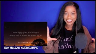 Don McLean  American Pie 1972 Songs Of The 70s DayOne Reacts [upl. by Ahsiekan]