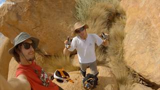 Speedflying Spitzkoppe Namibia [upl. by Namdor]