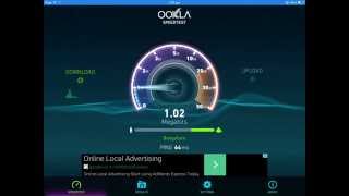 Check Internet Connection Speed on iPad Using Speedtest [upl. by Riella250]