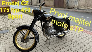 Prodej motocyklu ČZ 175 typ 470 Sport 1969 první majitel [upl. by Dang]