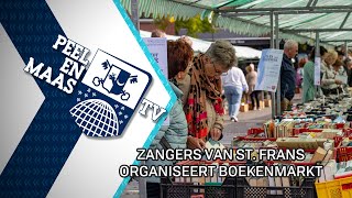 Zangers van St Frans organiseert boekenmarkt  30 Peel en Maas TV Venray [upl. by Neetsirk]