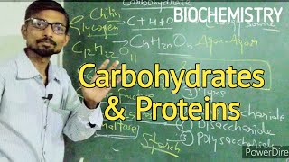 Carbohydrates amp ProteinsBiochemistryBSc Online ClassRehan Khan SirBIO With ACI [upl. by Bonilla]