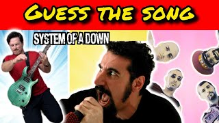 Can you Guess these System of a Down Songs in 5 Seconds 🤔⏱️🤘🏻​⁠​⁠​⁠​⁠ ​⁠​⁠​⁠​⁠systemofadown [upl. by Mohorva]