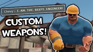 TF2C Custom Weapons Are AMAZING TF2 Classic [upl. by Myo987]