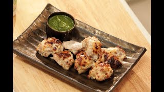 Chicken Malai Kebab  Healthy Recipes with Nutralite Mayo  Sanjeev Kapoor Khazana [upl. by Yalc226]