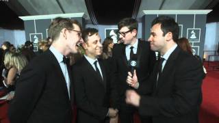 53rd Grammy Awards  The Black Keys Interview [upl. by Ellan283]