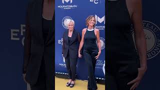 Muriel Robin et Anne Le Nen au gala de charité de lacadémie de tennis Mouratoglou  Voici [upl. by Yeung148]