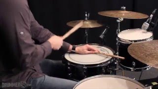 Drummer101com Fun cross stick groove drum lesson [upl. by Hanser]