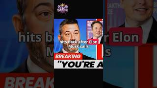 Jimmy Kimmel fires back at Elon Musk elonmusk jimmykimmel [upl. by Aleris269]